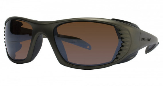 Liberty Sport Free Spirit Sunglasses, 550 Green: Army Green (Brown Polycarbonate With Methane Mirror)