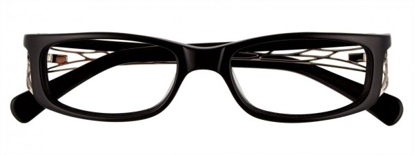 Takumi T9793 Eyeglasses, BLACK/SATIN SILVER