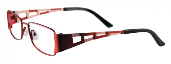 Takumi T9781 Eyeglasses, RUBY RED/ANTIQUE PINK