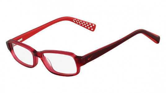 Nike NIKE 5508 Eyeglasses, (610) RED CRYSTAL / DARK RED