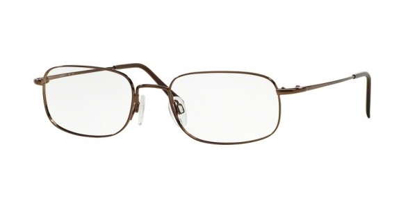 Luxottica LU6502 Eyeglasses, 3004 BROWN (BROWN)