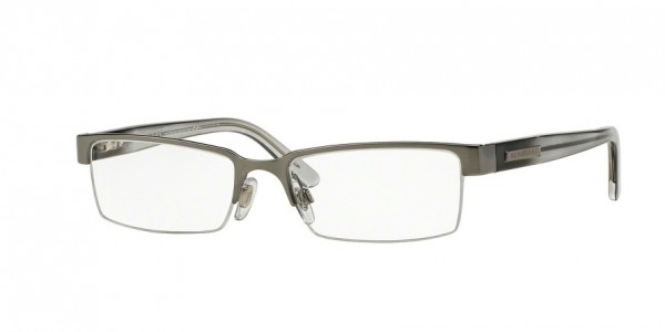 Burberry BE1156 Eyeglasses, 1003 GUNMETAL (GUNMETAL)