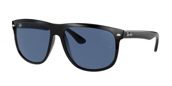 Ray-Ban RB4147 BOYFRIEND Sunglasses, 601/80 BOYFRIEND BLACK DARK BLUE (BLACK)