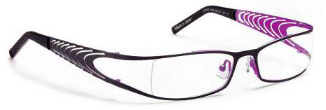 J.F. Rey JF2305 Eyeglasses, 0080 GLOSSY BLACK/FUSHIA