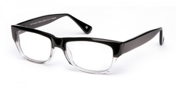 J.F. Rey JF1056R Eyeglasses, BLACK / CRYSTAL (0010)