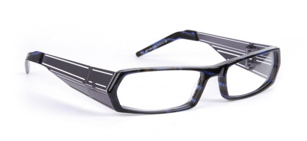 J.F. Rey JF1124 Eyeglasses, DARK BLUE / SILVER (2502)