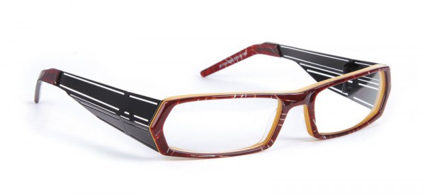 J.F. Rey JF1124 Eyeglasses, BROWN / CORN / BLACK (6392)