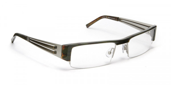 J.F. Rey JF1160 Eyeglasses, KHAKI / PLUM / SILVER (7510)