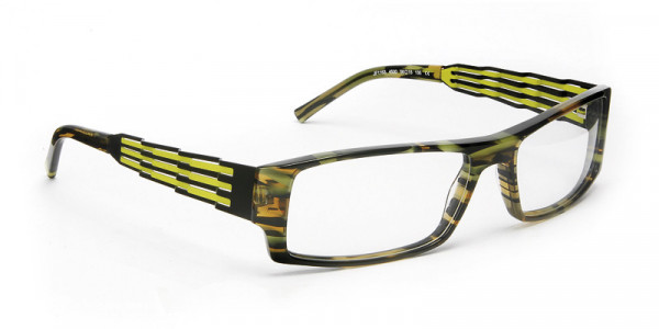 J.F. Rey JF1163 Eyeglasses, GREEN / BLACK / GREEN (4500)