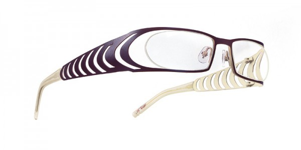 J.F. Rey JF2217 Eyeglasses, PLUM / VANILLA (9212)