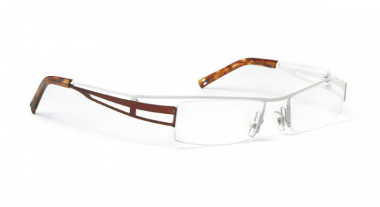J.F. Rey JF2265 Eyeglasses, White - Burgundy (1035)