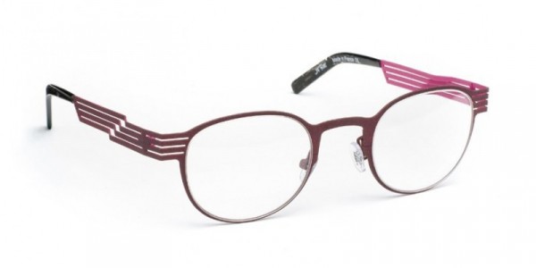 J.F. Rey JF2277 Eyeglasses, BURGUNDY / FUSHIA (3382)
