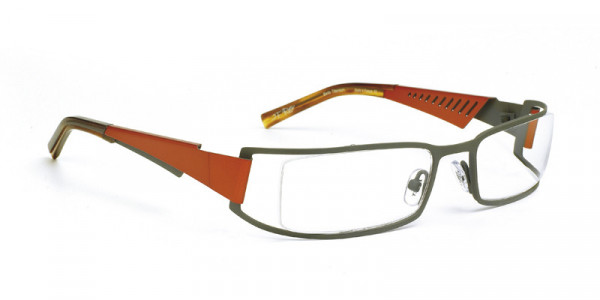J.F. Rey JF2282 Eyeglasses, SOFT GREY / BRIGHT ORANGE (0360)