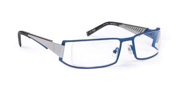 J.F. Rey JF2283 Eyeglasses, LAPIS LAZULI BLUE / ICED SILVER (2210)