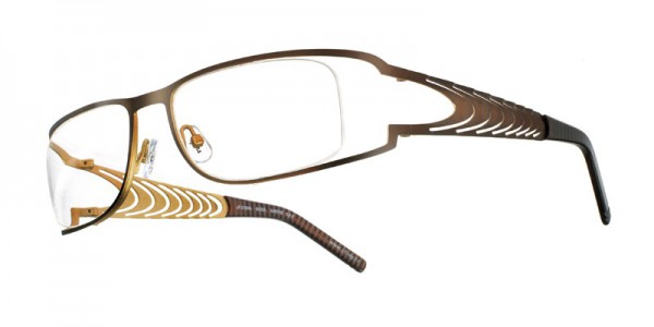 J.F. Rey JF2306 Eyeglasses, MATT BROWN / GOLD (9255)