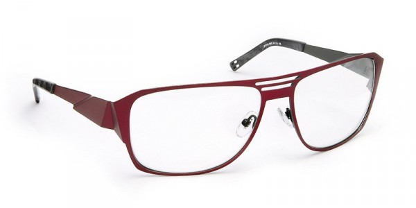 J.F. Rey JF2318 Eyeglasses, RED / RUTHENIUM (3005)