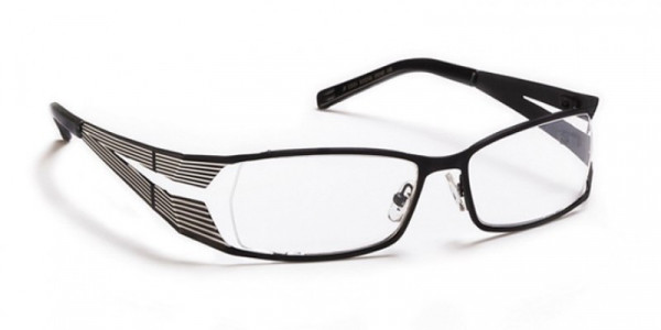 J.F. Rey JF2321 Eyeglasses, BLACK / SILVER (0010)