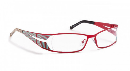 J.F. Rey JF2321 Eyeglasses, SHARK RED / SILVER (3020)