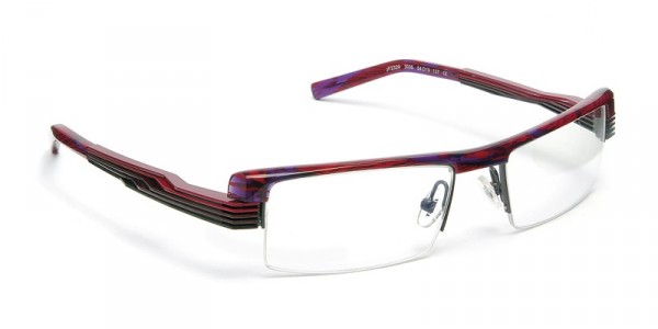 J.F. Rey JF2329 Eyeglasses, MAPLE RED / PLUM-RED GRADIENT (3035)