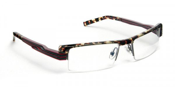 J.F. Rey JF2329 Eyeglasses, DEMI / BRED-BLACK GRADIENT (9030)