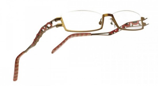 Boz by J.F. Rey MAYA Eyeglasses, Brown - Red (9030)