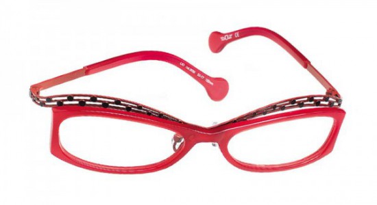 Boz by J.F. Rey LIO Eyeglasses, Red - Black (3000)