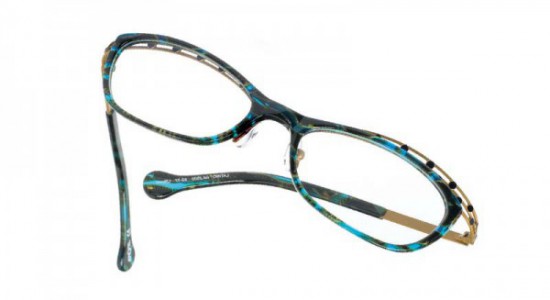 Boz by J.F. Rey LATINO Eyeglasses, Turquoise - Gilded (2500)