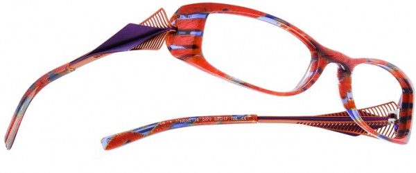 Boz by J.F. Rey NENETTE Eyeglasses, Orange - Purple (6070)