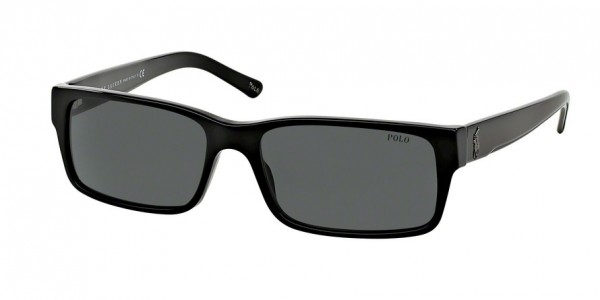 Polo PH4049 Sunglasses, 500187 SHINY BLACK (BLACK)