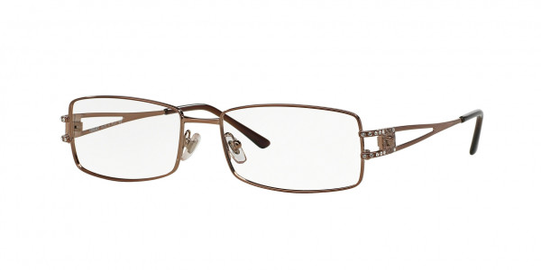 Versace VE1092B Eyeglasses, 1045 LIGHT BROWN (BROWN)