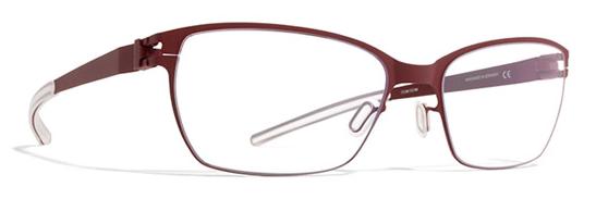 Mykita Alma Eyeglasses, 080 Purple Red