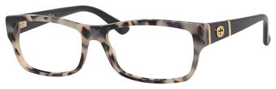 Gucci Gucci 3133 Eyeglasses, 0MKJ(00) Havana Black