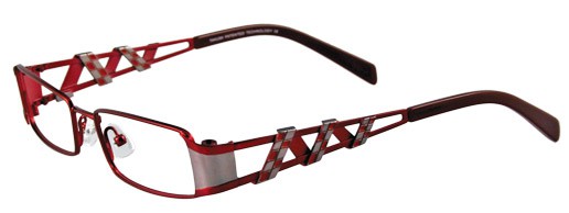 Takumi T9796 Eyeglasses, MATT RED AND MATT GREY