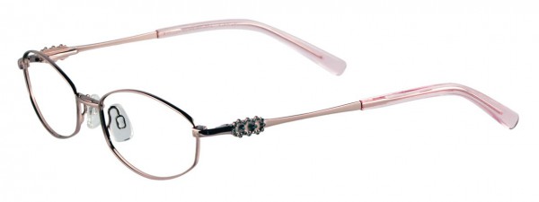 EasyClip EC128 Eyeglasses, SHINY LIGHT PINK