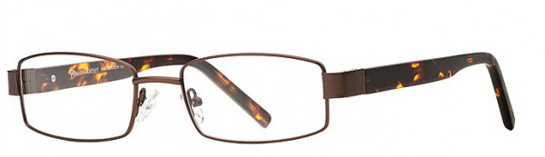 Calligraphy Patterson Eyeglasses, Brown