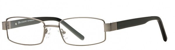 Calligraphy Patterson Eyeglasses, Grey