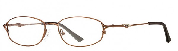 Calligraphy Woolf Eyeglasses, Light Brown