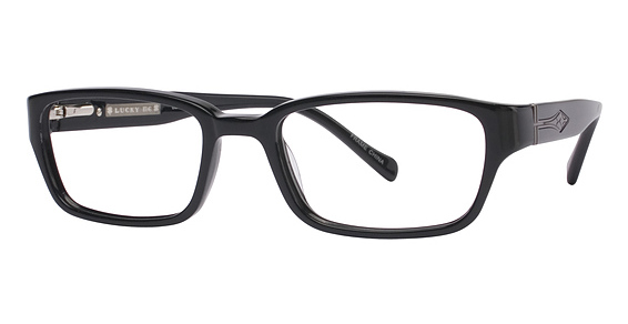 Lucky Brand Zak Eyeglasses, BLA Black