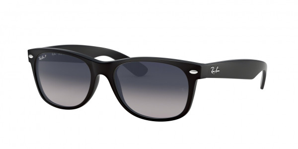 Ray-Ban RB2132 NEW WAYFARER Sunglasses, 601S78 MATTE BLACK (BLACK)