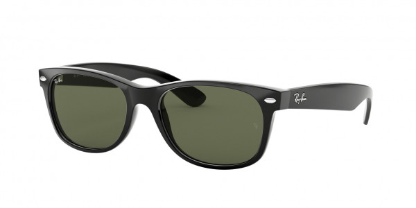 Ray-Ban RB2132 NEW WAYFARER Sunglasses, 901 BLACK (BLACK)