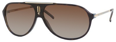 Carrera Hot/P/S Sunglasses, 0YKX(RW) Havana Blue Gold