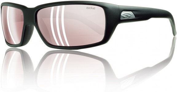 Smith Optics BACKDROP Sunglasses, Matte Black Evolve - Polarchromic Ignitor