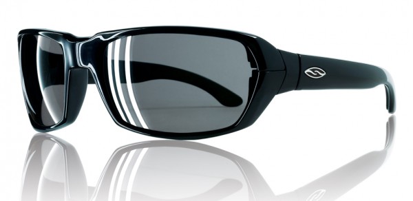 Smith Optics TRACE Sunglasses, Black - Polarized Gray