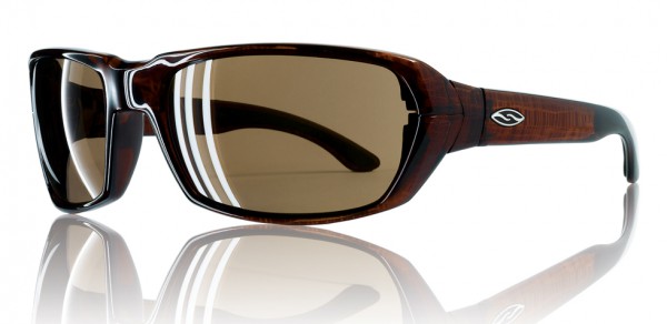Smith Optics TRACE Sunglasses, Wood Tortoise - Polarized Brown