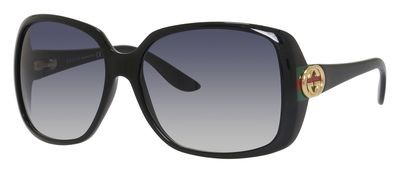 Gucci Gucci 3166/S Sunglasses, 0D28(JJ) Shiny Black
