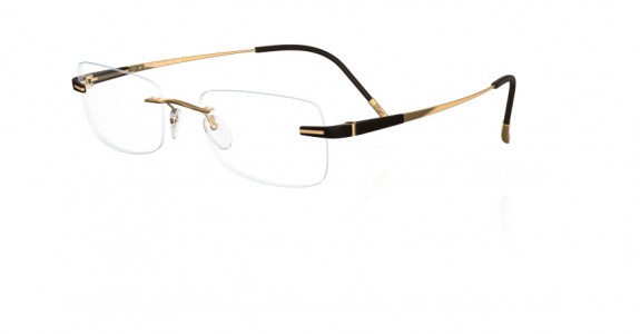 Silhouette Hinge C-1 7672 Eyeglasses, 6051 Gold