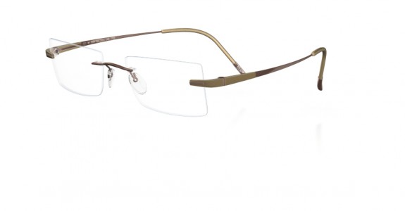 Silhouette Hinge C-1 7721 Eyeglasses, 6053 Brown