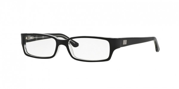 Ray-Ban Optical RX5092 Eyeglasses, 2034 TOP BLACK ON TRANSPARENT (BLACK)