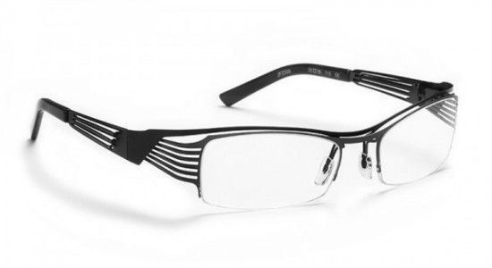 J.F. Rey JF2339 Eyeglasses, Shiny black - Matt black (0101)
