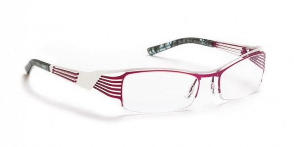 J.F. Rey JF2339 Eyeglasses, FUSHIA / WHITE (8012)